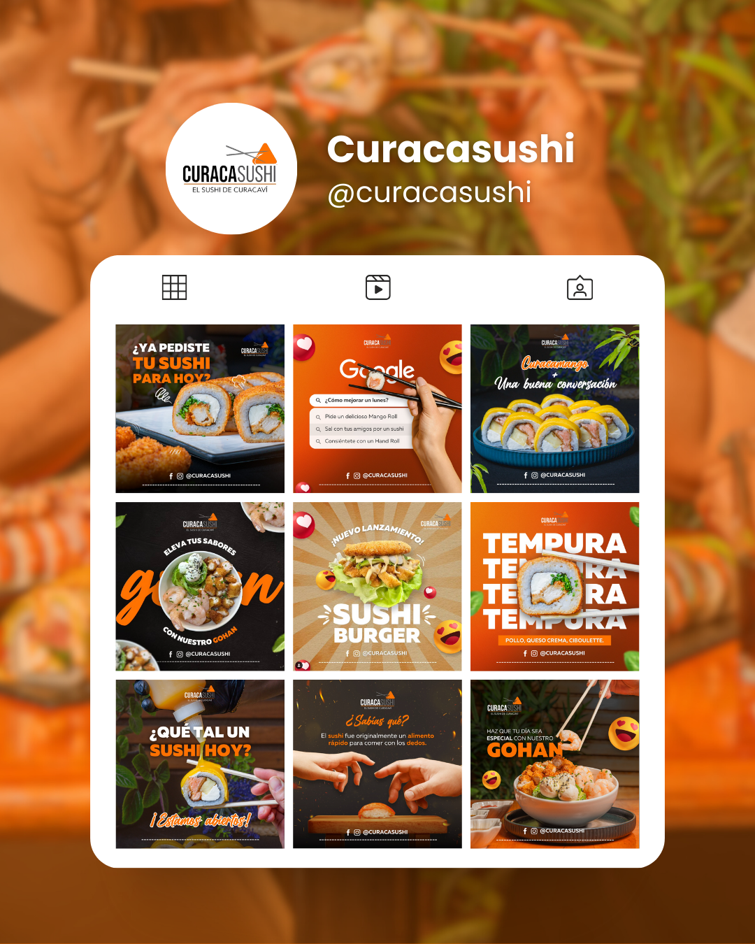 Rubro gastronomía — trabajo realizado por Agencia Brune